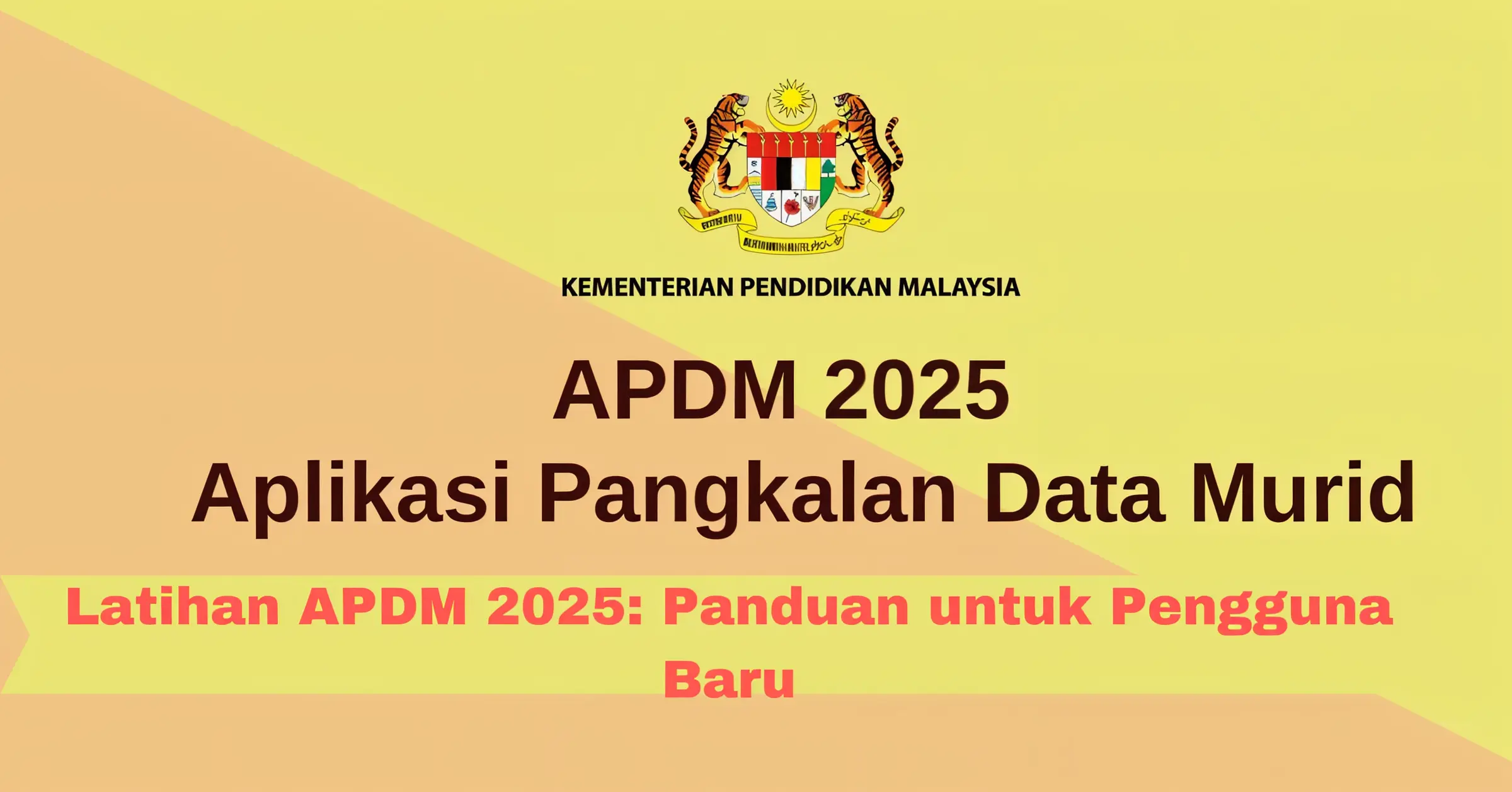 Latihan APDM 2025: Panduan untuk Pengguna Baru